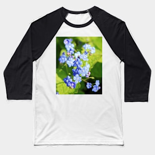 Forget-me-not flower Baseball T-Shirt